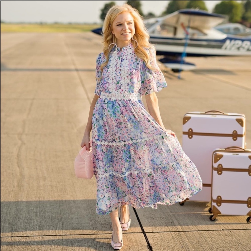 SOLD Kate Spade Daisy Garden MIDI Dress